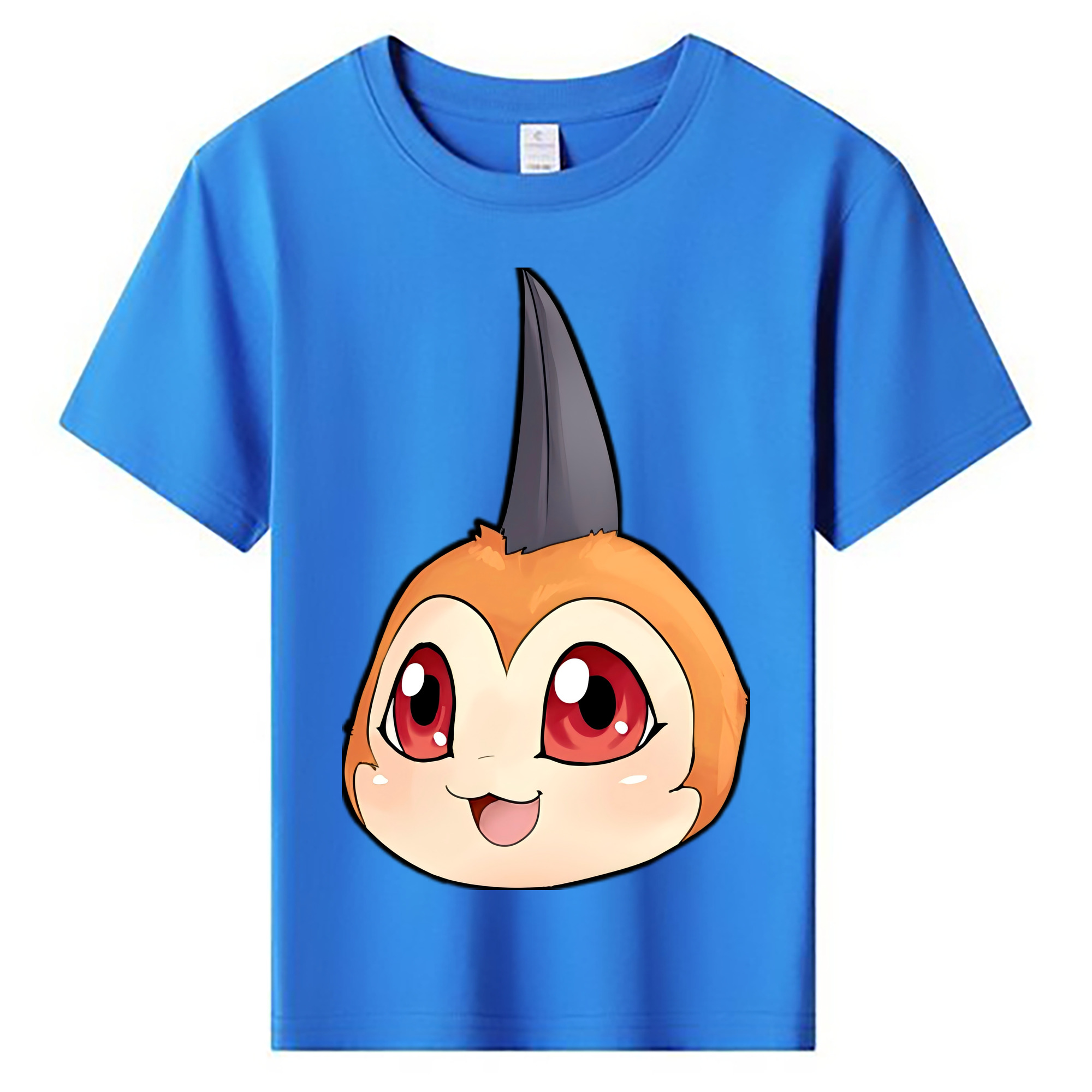 （画像用） Digimon デジタルモンスター/デジモン 綿100％キッズTシャツ（フロントプリント）
